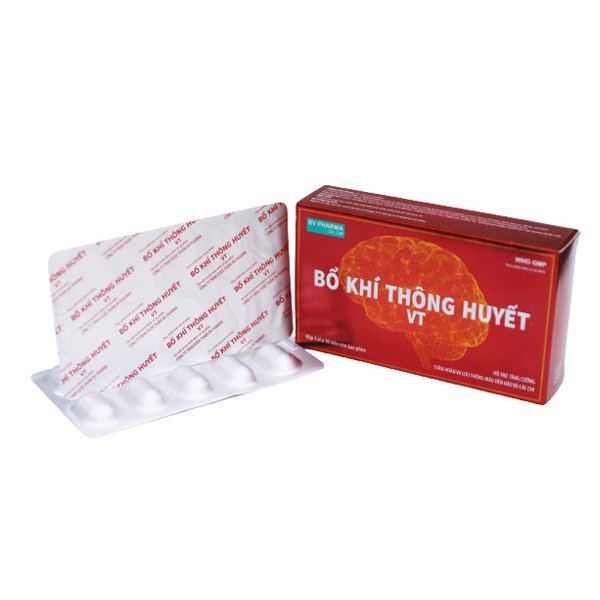 BỔ KHÍ THÔNG HUYẾT VT Tăng cường lưu thông khí huyết