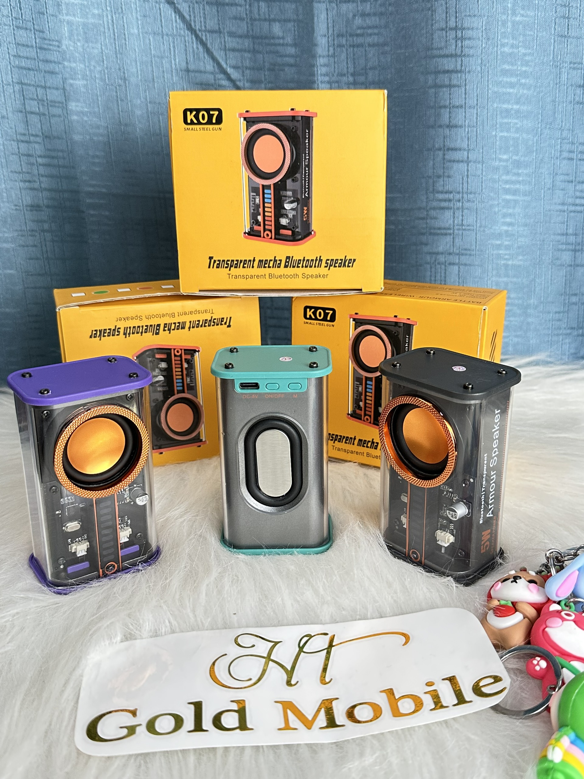 Loa K-07 Hottrend Meca trong suốt