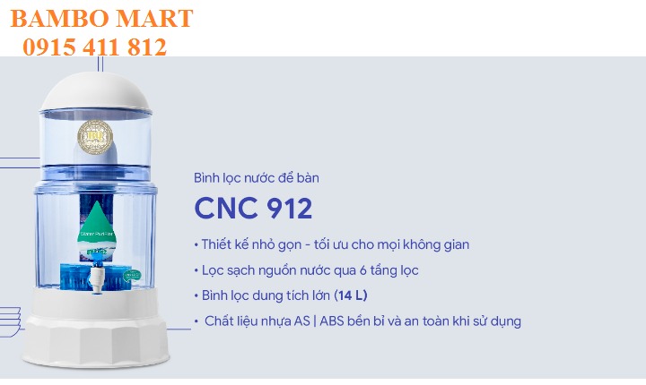 BÌNH LỌC NƯỚC ĐỂ BÀN HÀN QUỐC CNC912