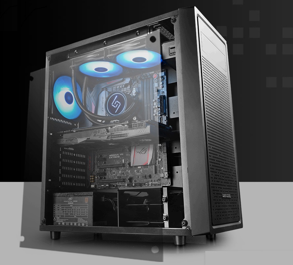 [HCM]Vỏ case máy tính Deepcool E-shield. Hàng mới. Bảo hành 1T