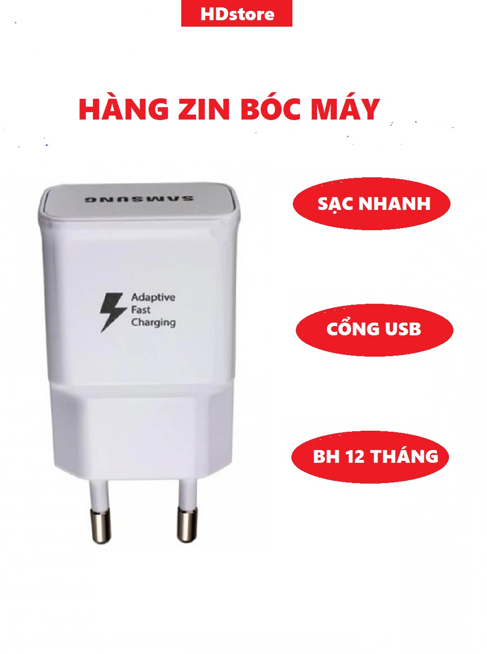 Cóc sạc, củ sạc nhanh samsung S10 bóc máy Bh 12 tháng