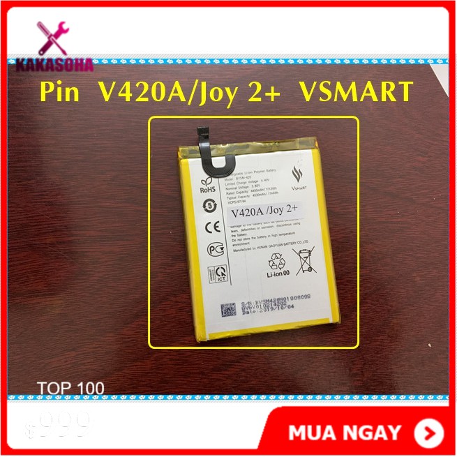 Pin V420A/Joy 2 plus Vsmart