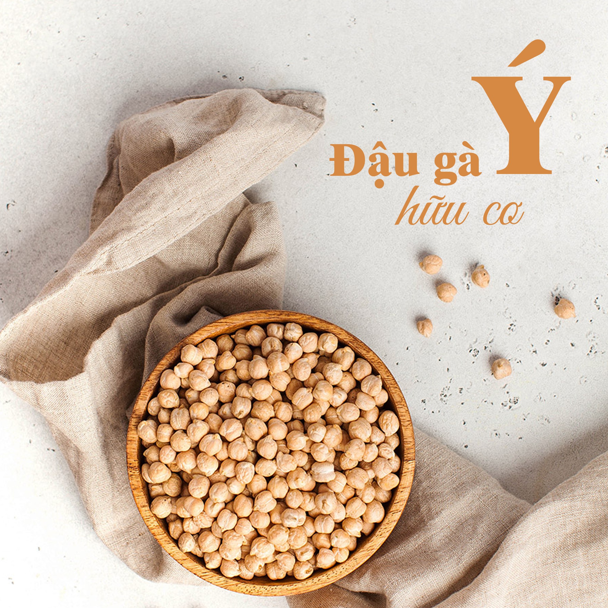 Đậu gà hữu cơ Sottolestelle (Organic Chickpeas) - 1kg