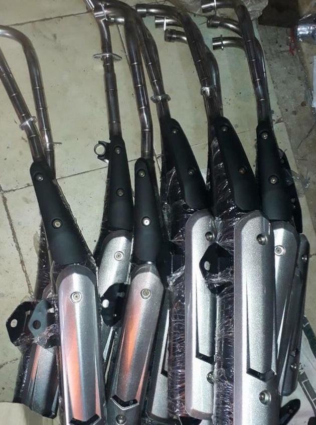 Pô Spark gắn xe Wave 100