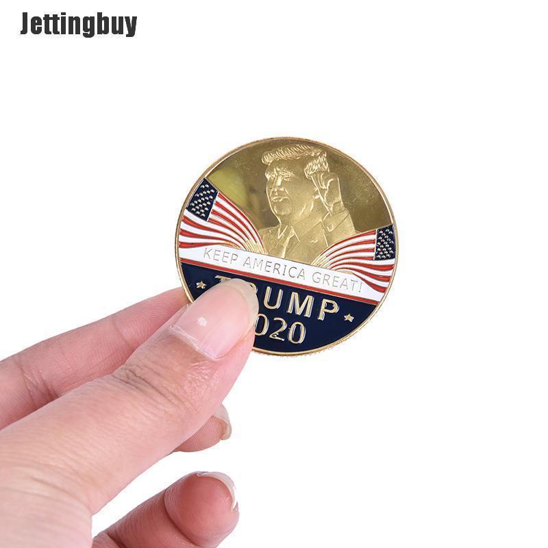 Jettingbuy 2020 Keep America Great Commemorative Challenge Coin Eagle Coins