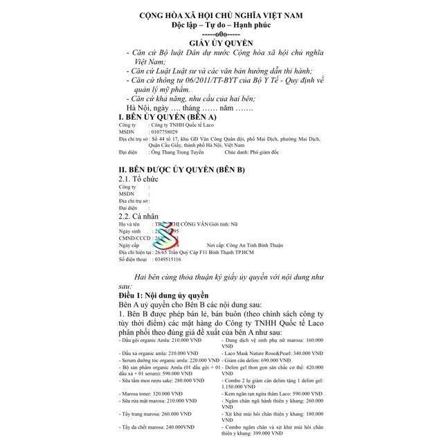 [HCM] Kem Dưỡng Da Ban Ngày LACO LUXURY