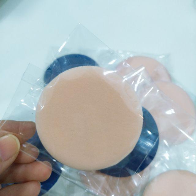 Bông tán phấn nén, cushion trang điểm