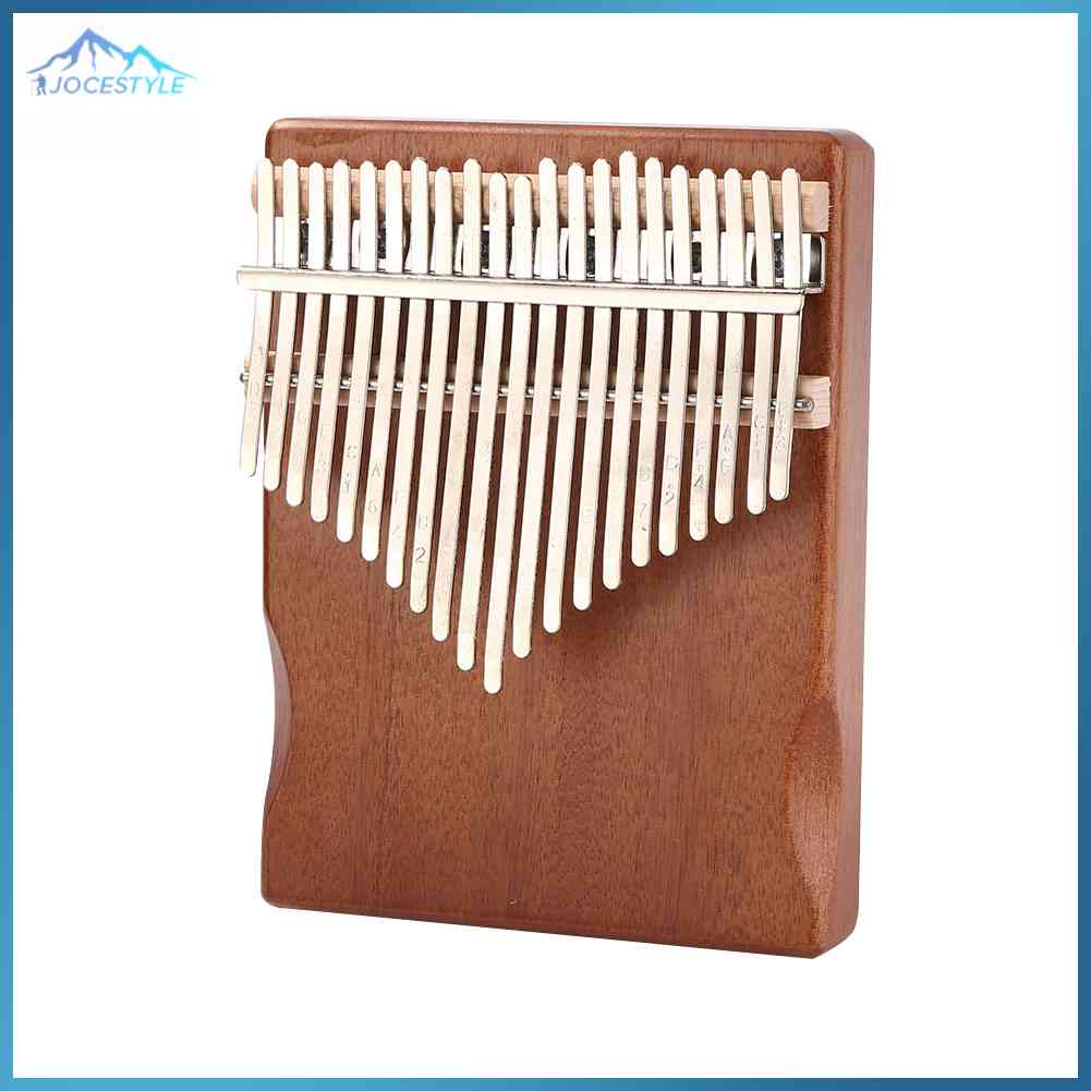 Mahogany 21 Keys Mahogany Wooden Kalimba Musical Instrument Thumb Piano African Mbira