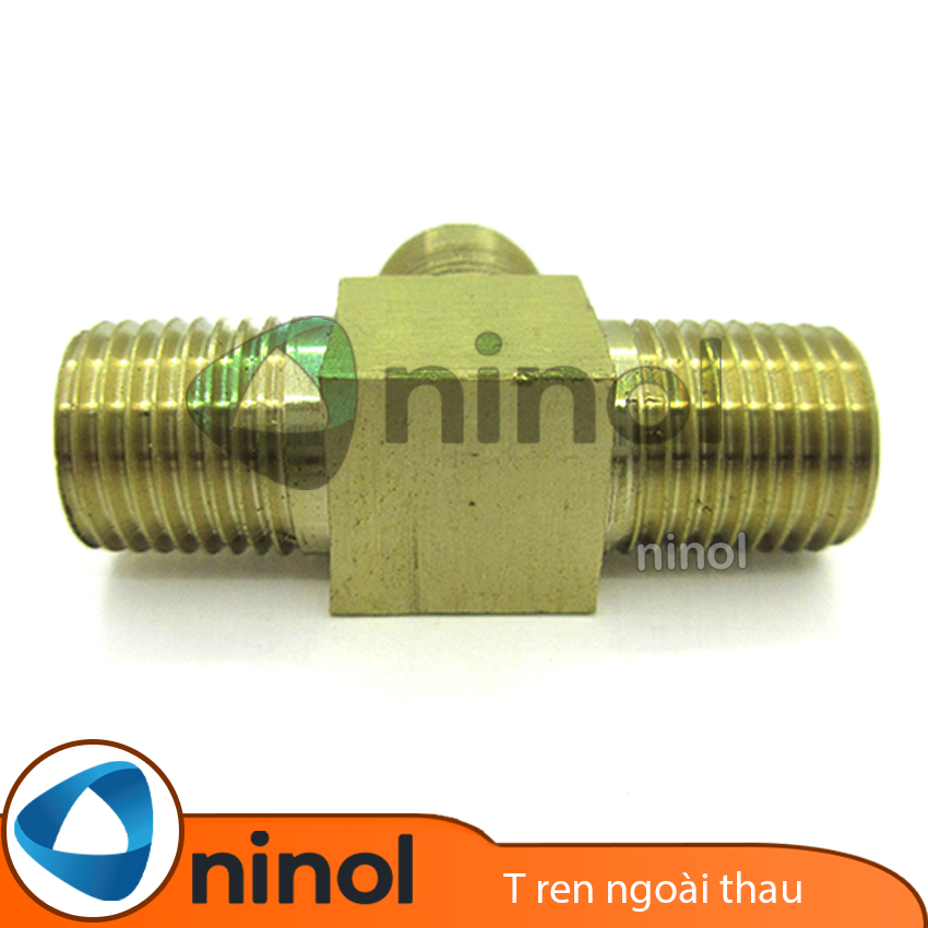 Nối thau chữ T ren ngoài