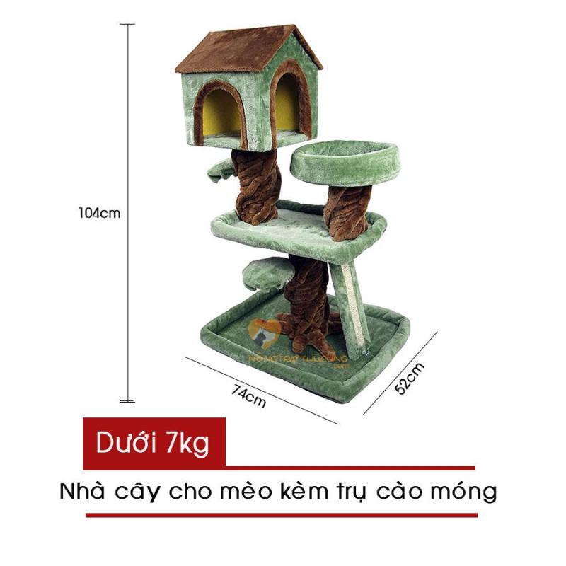 Cat Tree - Nhà Cây Cho Mèo - Mã LZ0142 - [Nông Trại Thú Cưng]