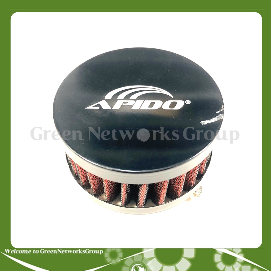 Lọc gió (Pô e) APIDO Racing 42mm xe Wave,Dream Greennetworks