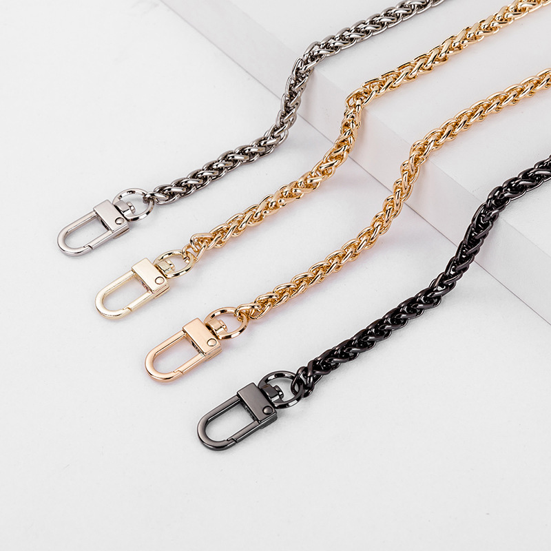 Bag strap chain double thick 6mm crab hook socket wrench L2215-loantay