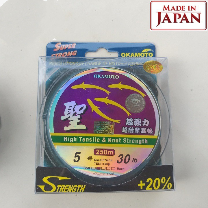 CƯỚC CÂU CÁ NHẬT BẢN OKAMOTO 250M