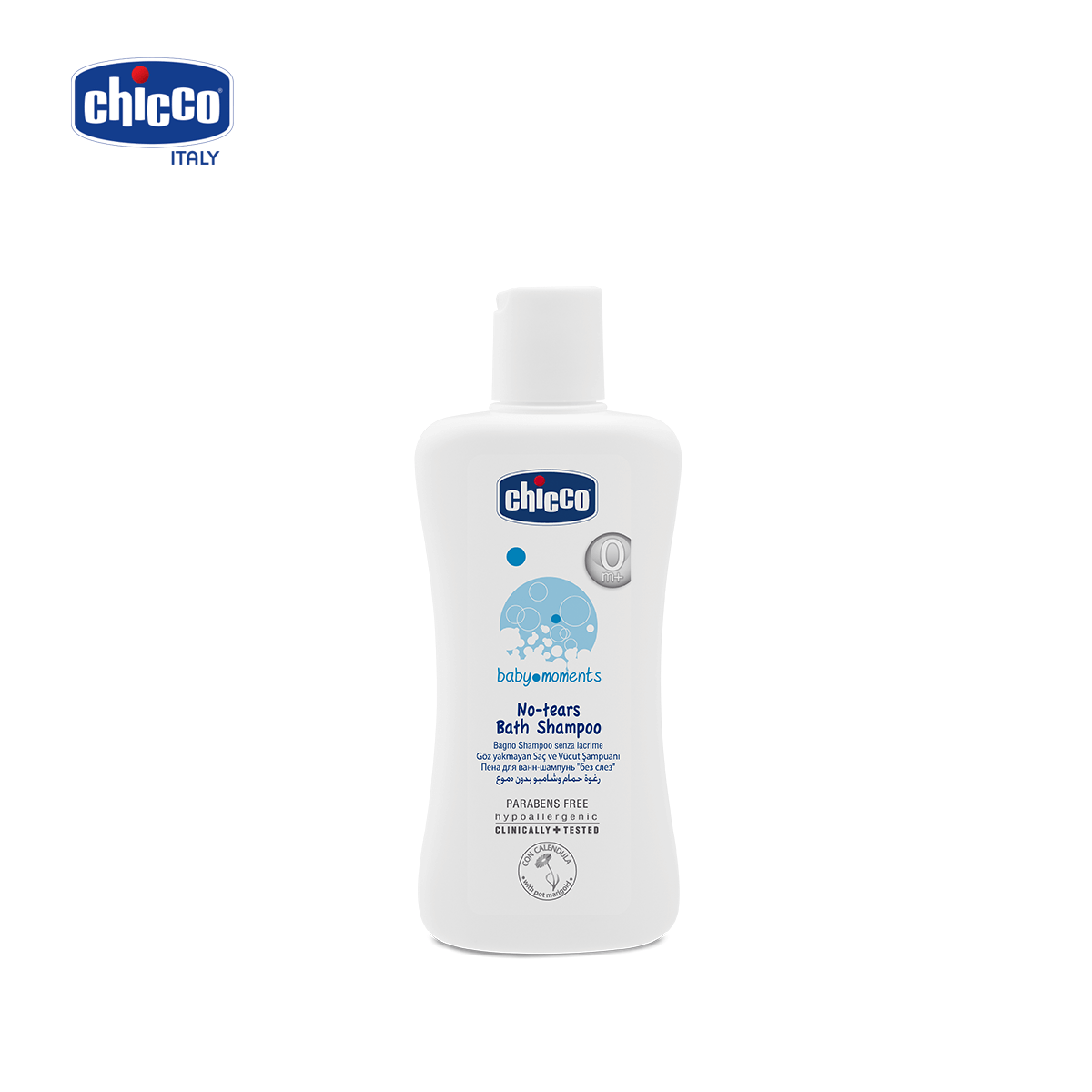Sữa tắm gội Chicco chiết xuất Hoa cúc 0M+