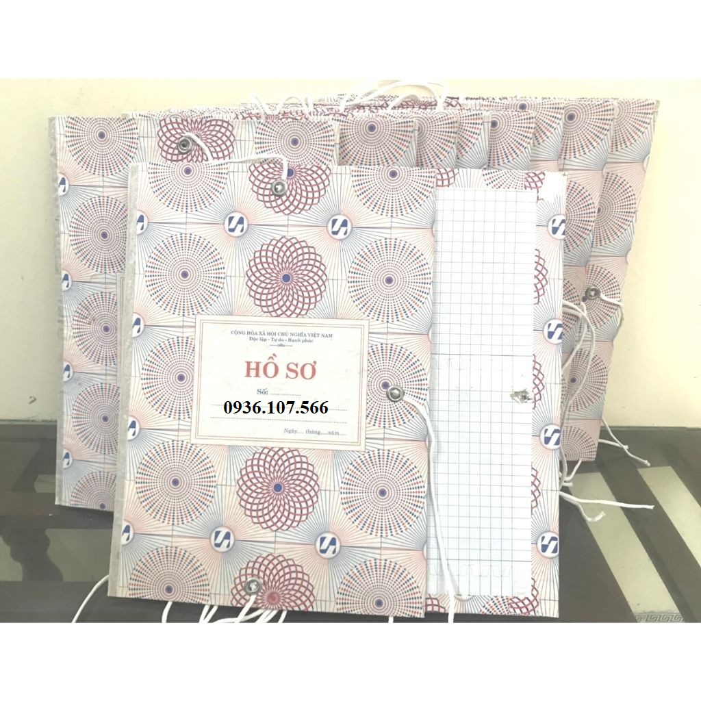 Cặp ba dây giấy - Cặp Hồ Sơ