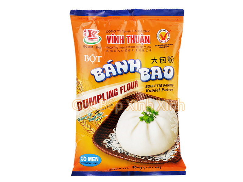 [Freeshipmax]Combo 5 gói bột bánh bao 400g