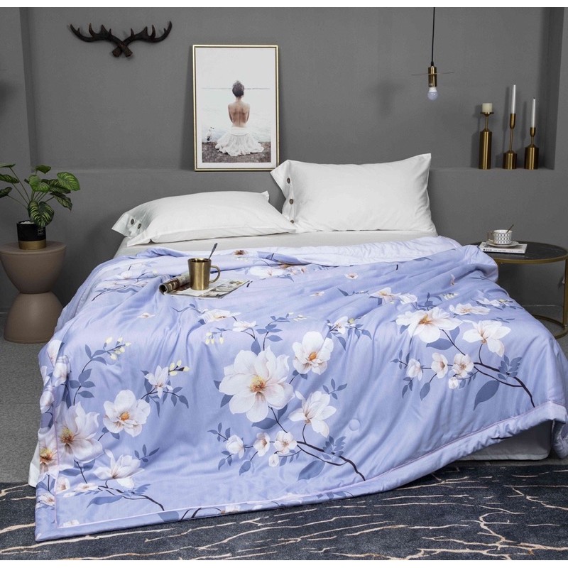 CHĂN HÈ LỤA TENCEL ( CHĂN LẠNH ) 2mx2m3