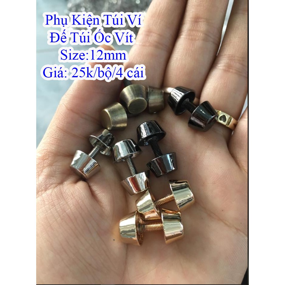 Đế Túi Ốc Vít 12mm (38k/bộ/4 cái)
