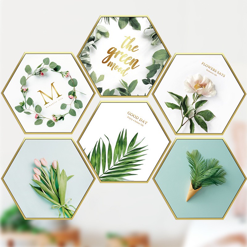 Decal dán tường [Bộ sưu tập các mẫu hoa lá,động vật] BS282