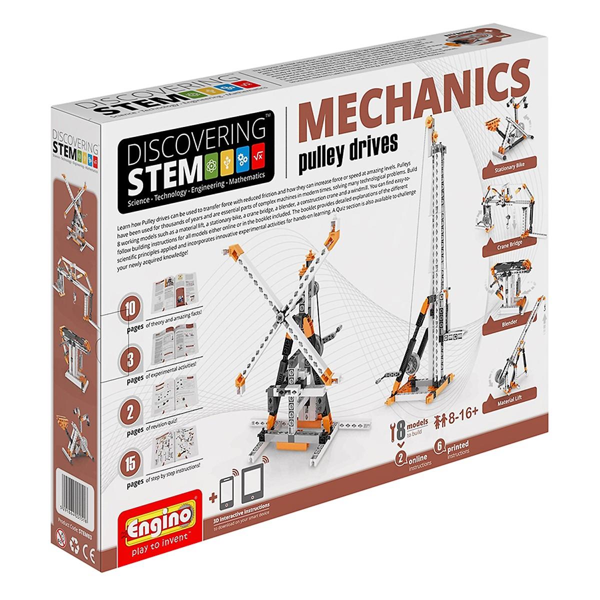 Mô Hình Ròng Rọc Đa Năng Engino STEM03