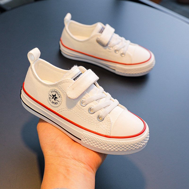 Giày vải converse cổ ngắn cho bé gái bé trai, giày thể thao bé trai, giày thể thao bé gái sz 26-37