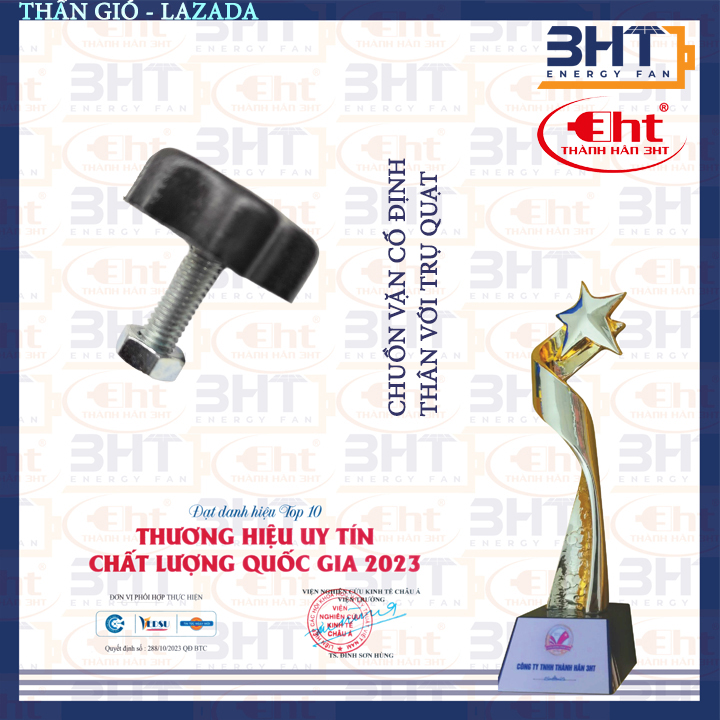 Ốc vặn cổ quạt ren 6mm