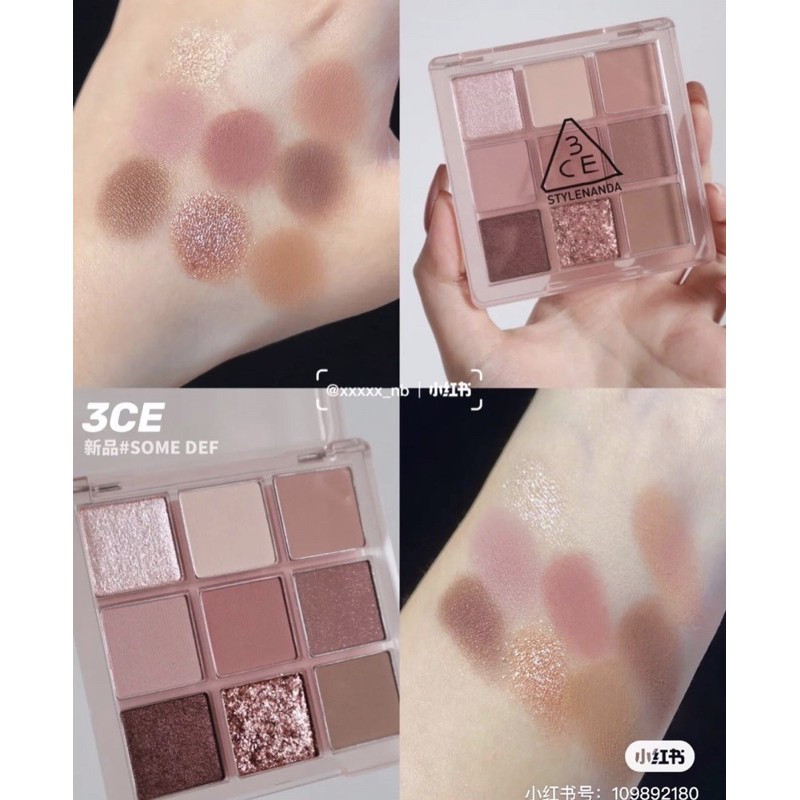 Phấn Mắt/Màu Mắt 9 Ô 3CE Multi Eye Color Palette (Butter Cream - Some Def)