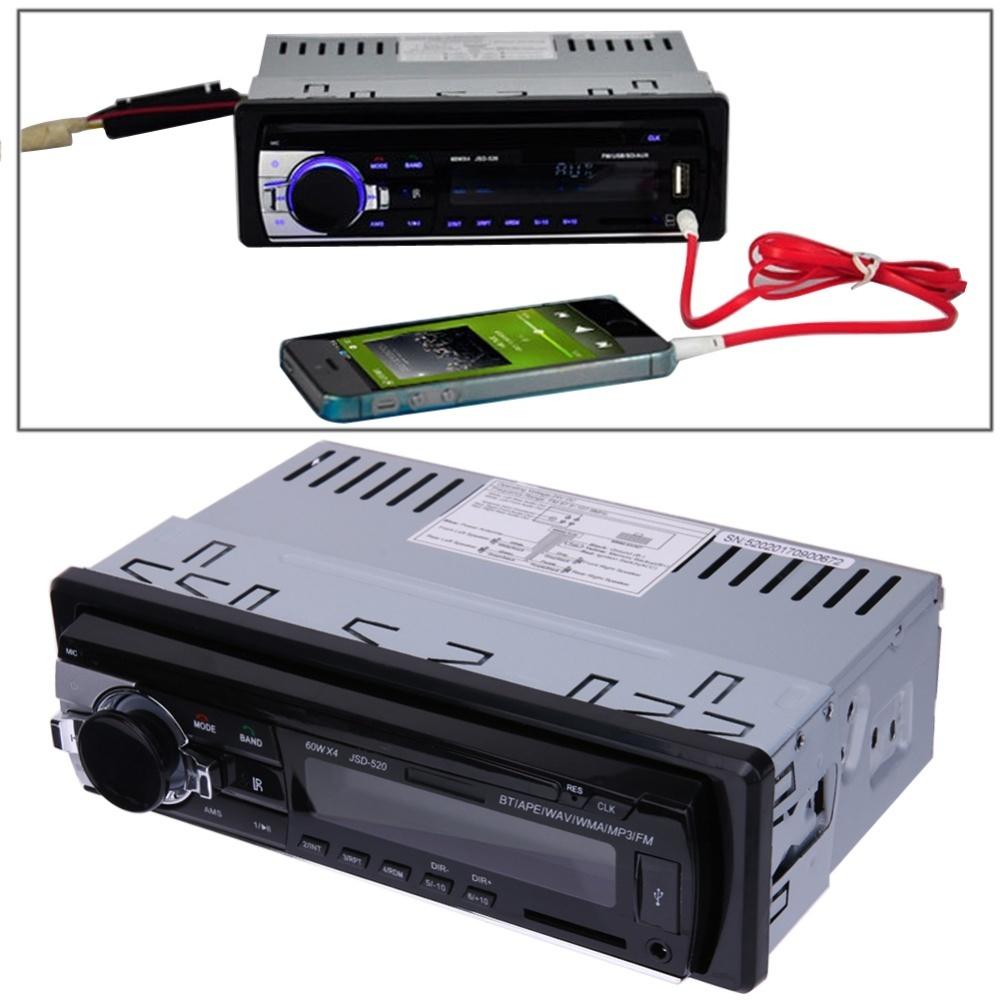 Đầu ÔTÔ 899 radio + USB + AUX + Blutooth ( Điện 12v/24v 2 loại )