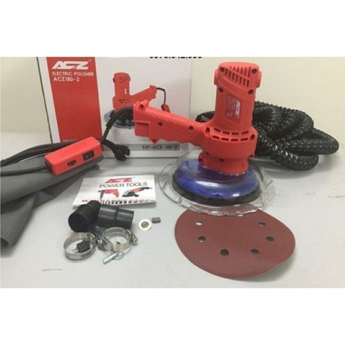 Máy trà tường ACZ 180MM, máy đánh bóng trà nhám
