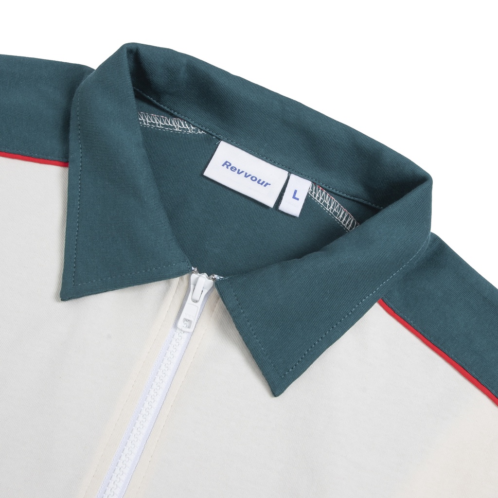 Áo Polo Oversize Panko Green - Revvour
