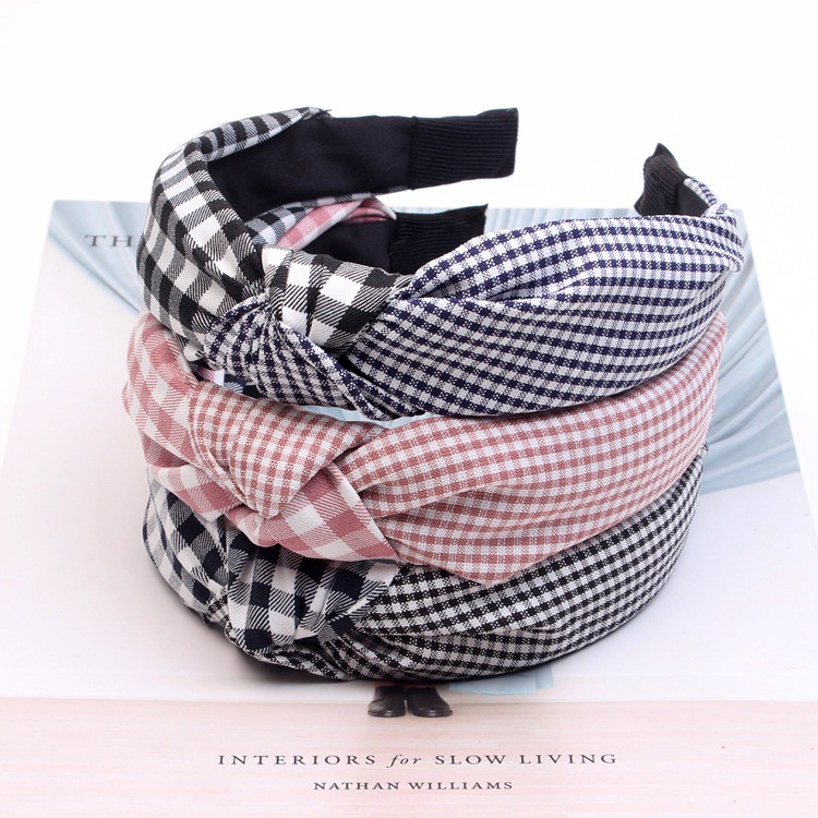 Bờm buộc tóc turban kute
