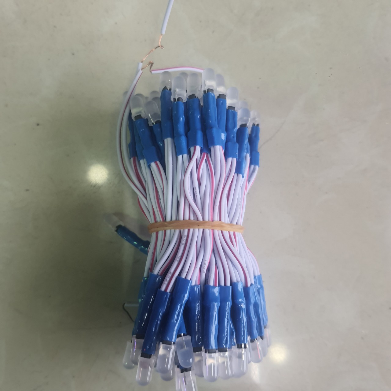 Led Ruồi Liền Dây 5MM Điện 5V - Dây 100 bóng