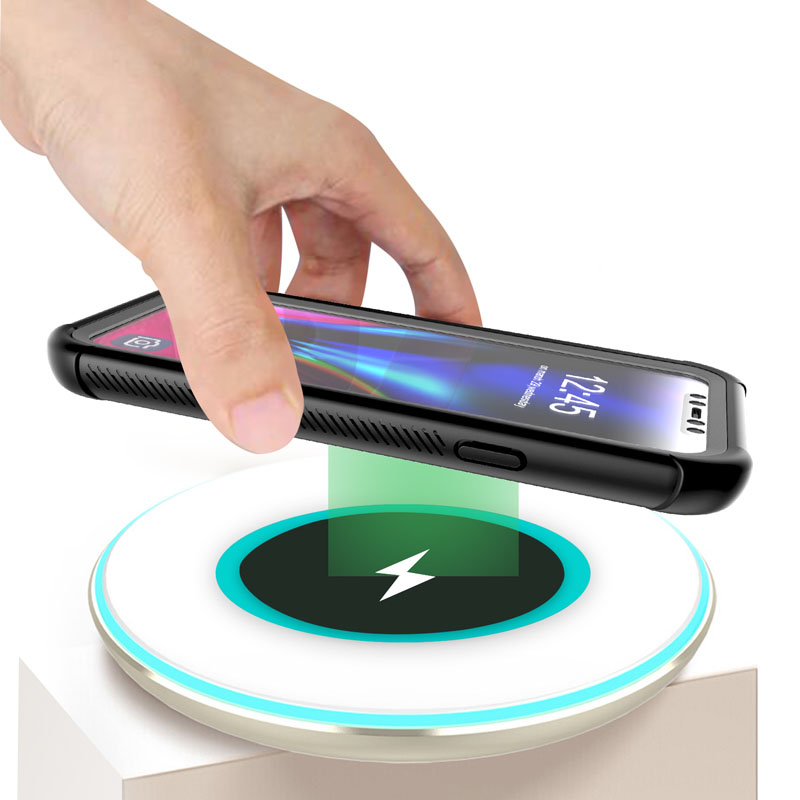 [HCM]Thiết Bị Thông Minh-Đế Sạc Không Dây Để Bàn Chuẩn Qi Nillkin Magic Disk 4 Có Chế Độ Thay Đổi Màu Sắc Ánh Sáng-Chống Quá Tải-Hỗ Trợ Sạc Nhanh-Đèn Led Thông Báo-Tự Động Ngắt Khi Pin Đầy-Kiểu Dáng Sang Trọng-Chỉ Cần Đặt Là Sạc