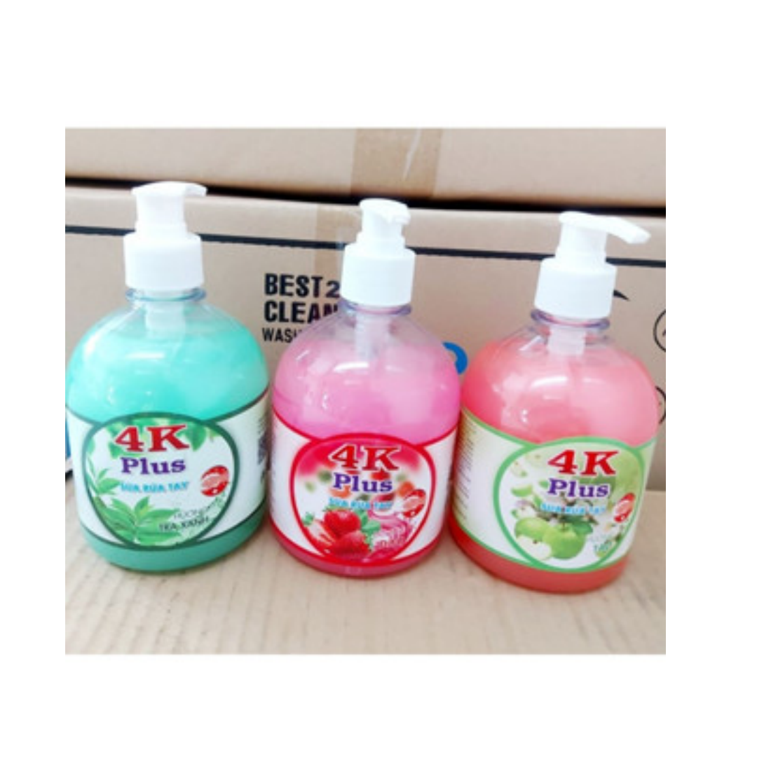 Nước Rửa Tay 4K Hương Hoa  500ml