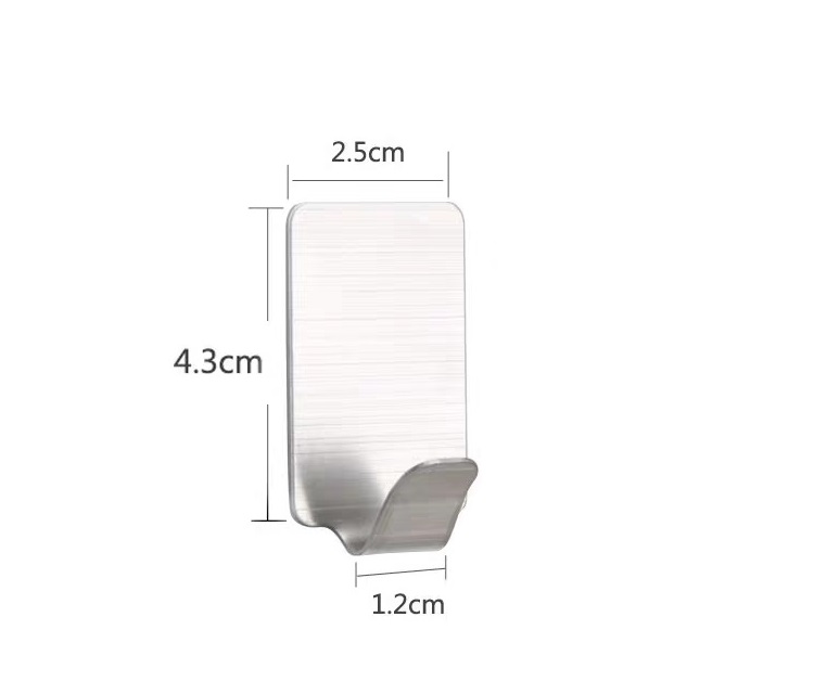 Móc Dán Tường Inox 304 siêu dính siêu rẻ - M08
