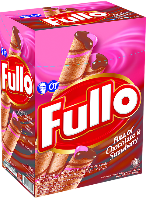 BÁNH QUẾ FULLO STICK WAFER 256GR