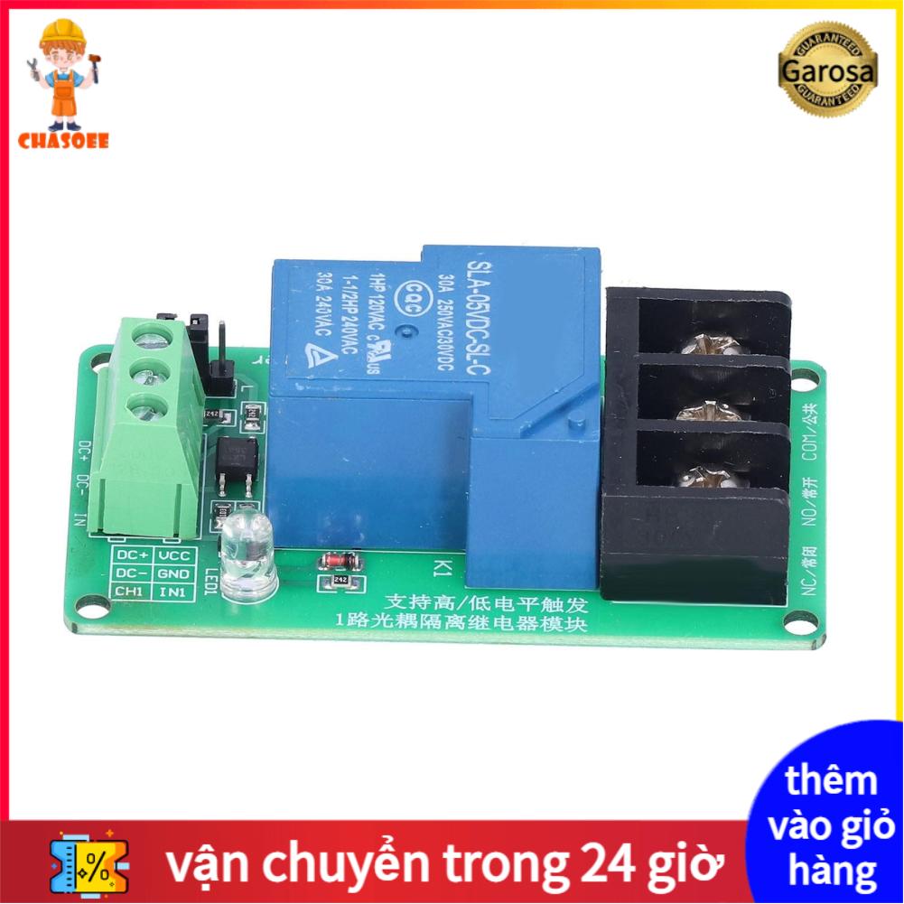 Relay module 5v relay module high low level trigger dc 30v ac 250v stable