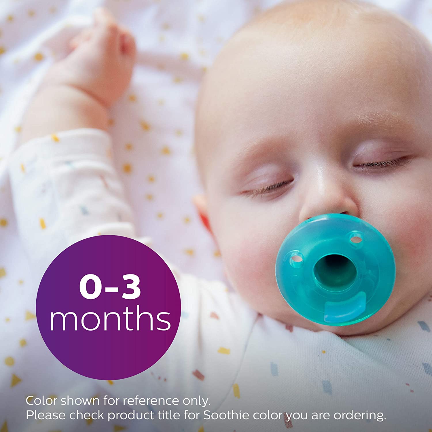 [Hàng Mỹ]Ty ngậm SOOTHIE Philips Avent 0-3M