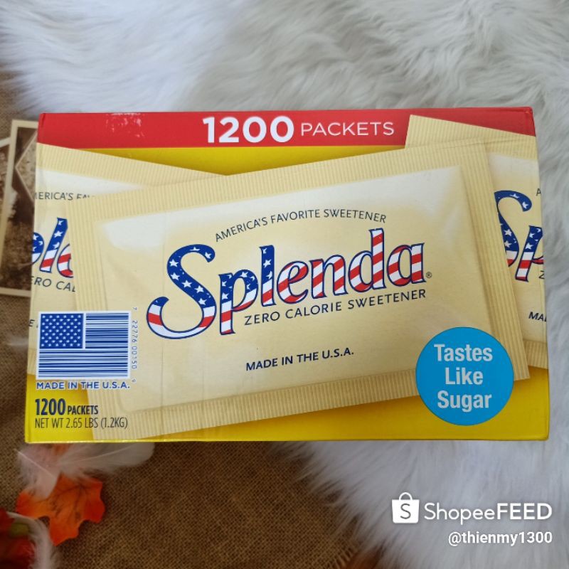Combo 100 gói đường ăn kiêng Splenda