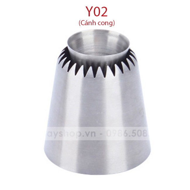 Đui bắt bánh quy, đui bắt kem Y01, Y02, Y03, Y04