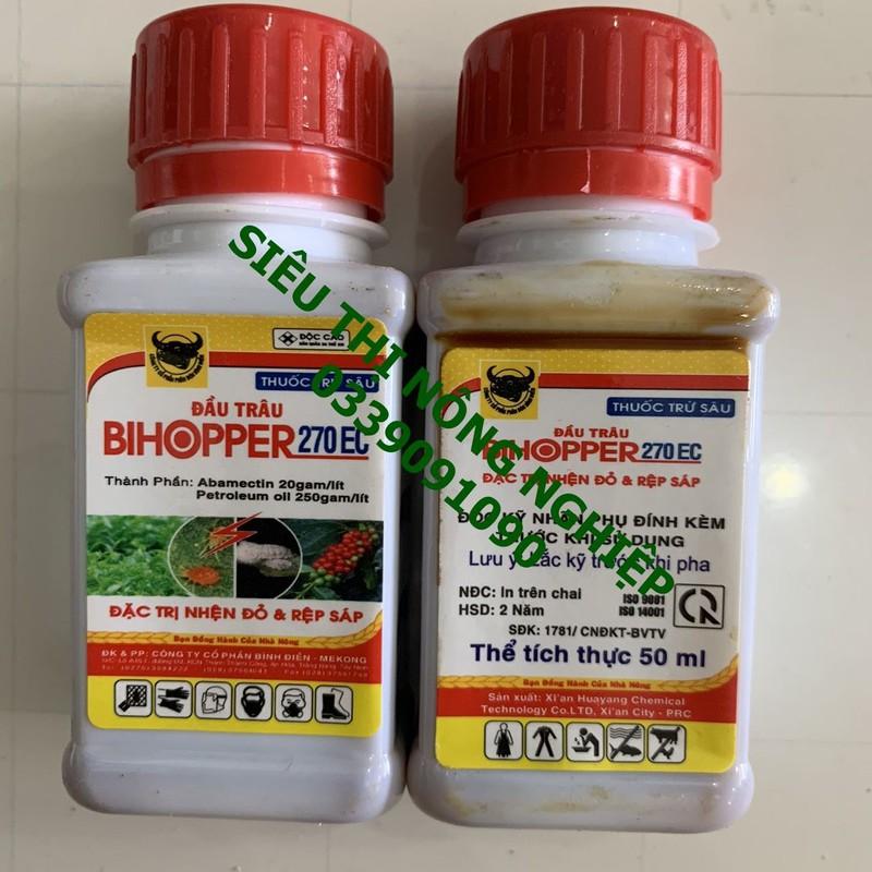 TRỪ SÂU SINH HỌCBIHOPPER 270EC chai 50ml