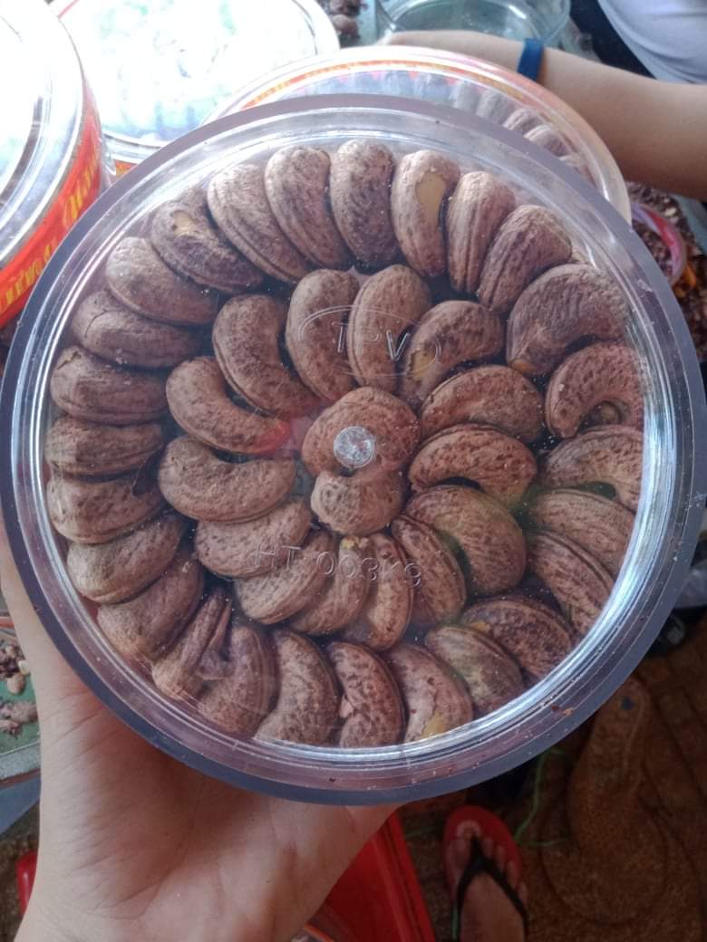 Hộp 500gr hạt điều ngon rang muối vỏ lụa loại 1 Bình Phước[ GIAO HÀNG NHANH 4h HCM]