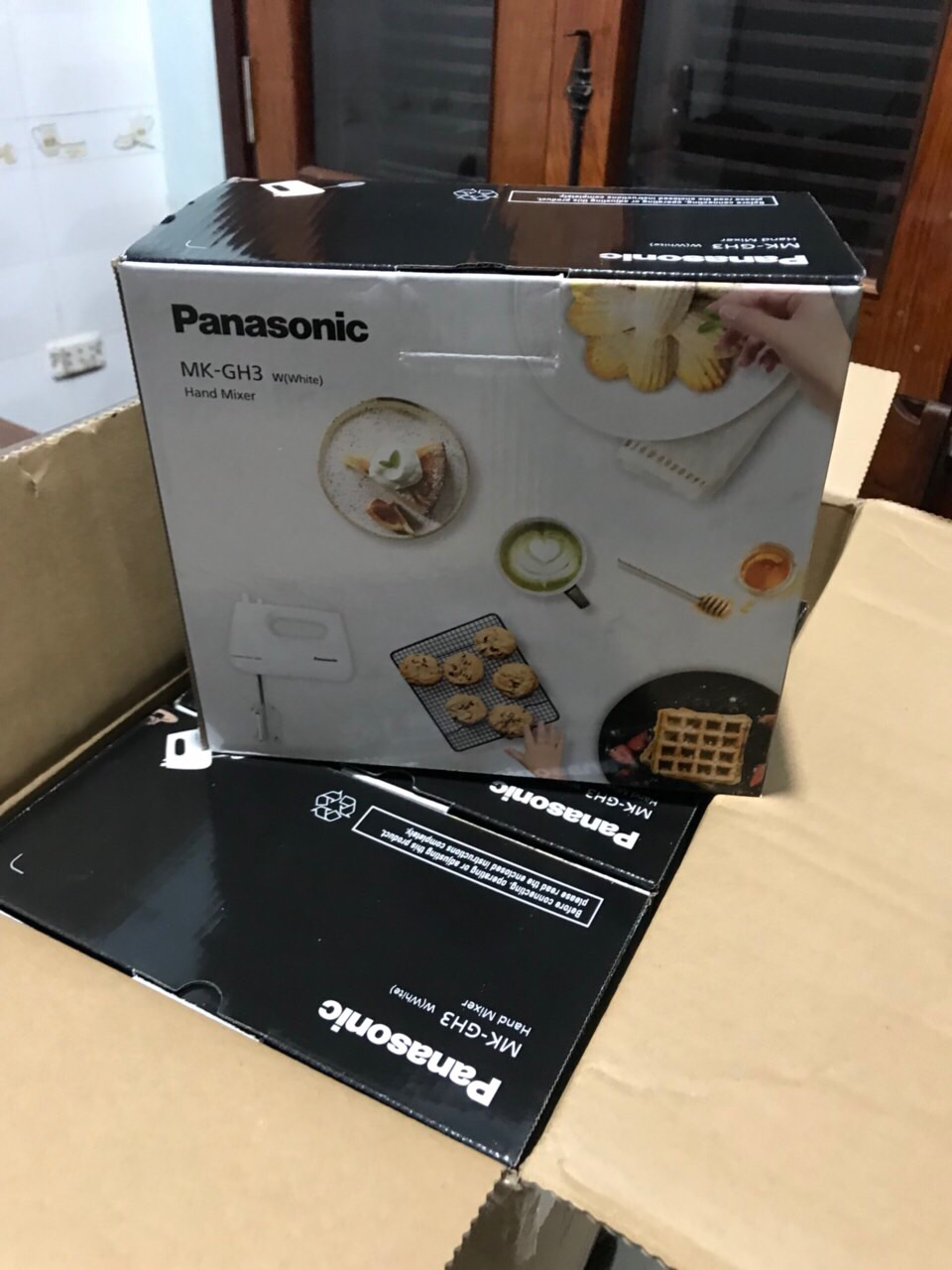 Máy đánh trứng cầm tay panasonic MK-GH3