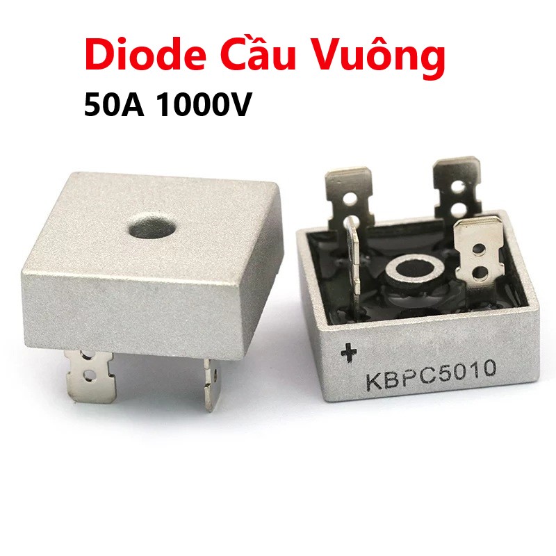 Diode Cầu Vuông 50A 1000V KBPC5010