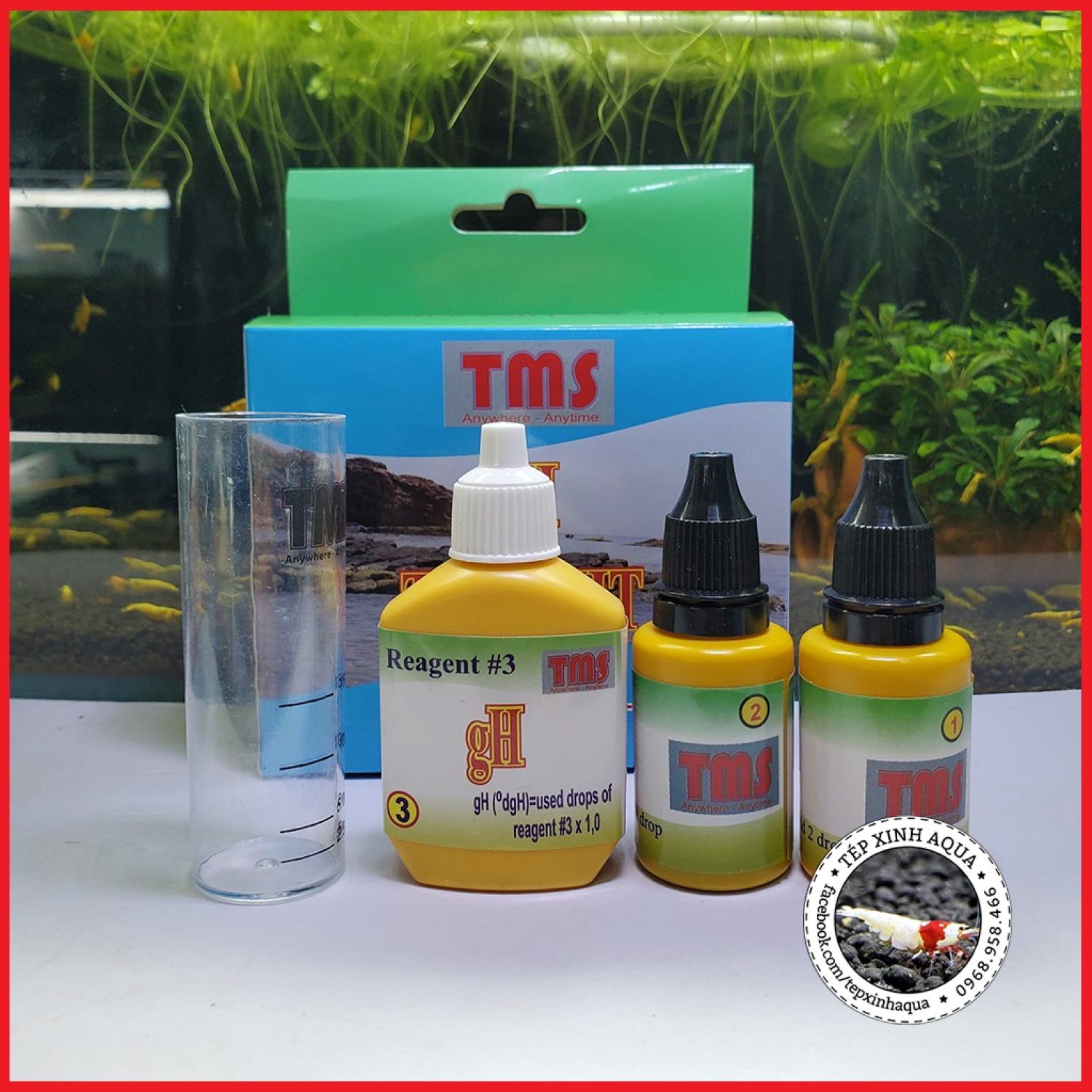 Bộ đo GH - test GH - Kit đo GH của TMS [Tép Xinh Aqua]
