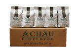 Thùng 20 túi Cà phê nguyên hạt Số 2 Exclusive A Chau Coffee Gu Tây (Trắng)