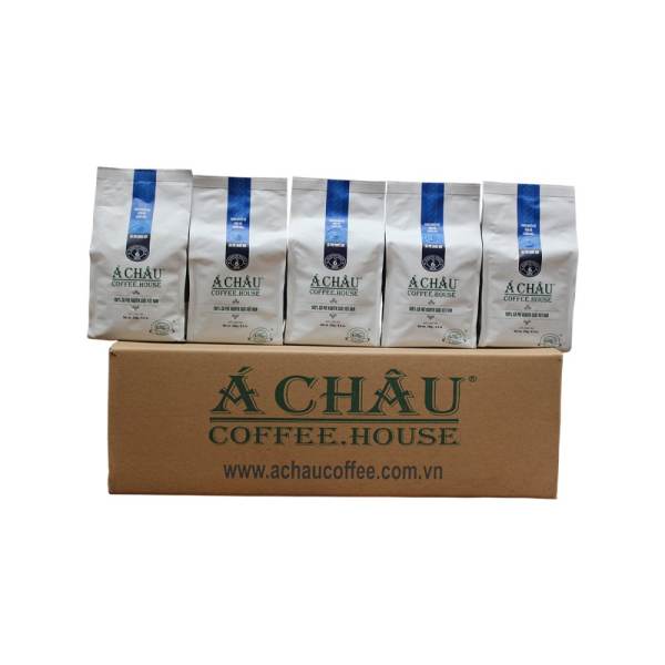 Thùng 20 túi Cà phê rang xay Số 6 Rich A Chau Coffee Gu Thuần Việt (Trắng)