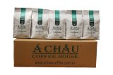 Thùng 20 túi Cà phê nguyên hạt Số 4 Original A Chau Coffee Gu Tây (Trắng)