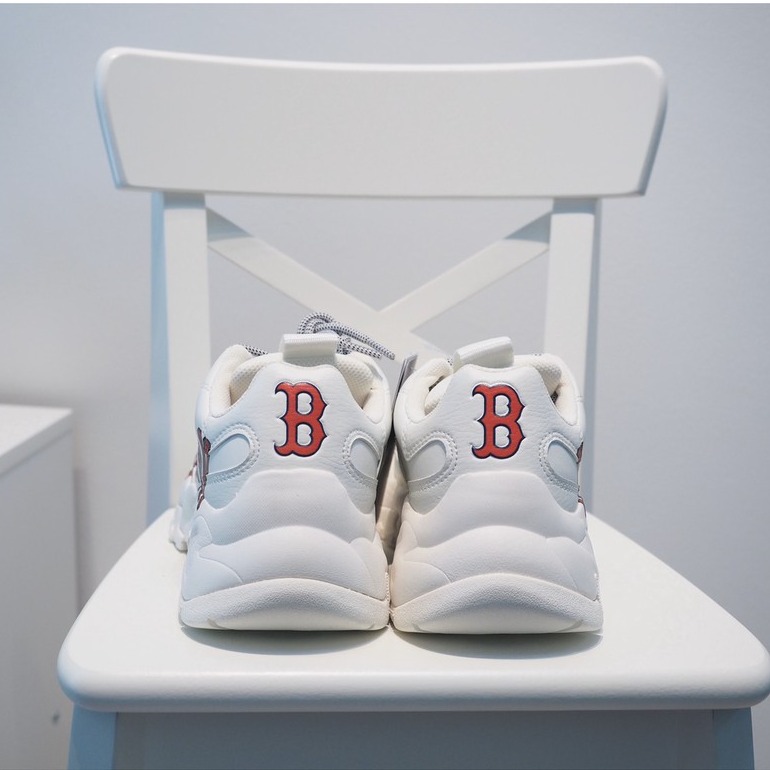 Giày Sneaker MLB Boston Chữ đỏ ( Giày Thể thao Nam nữ MLB)