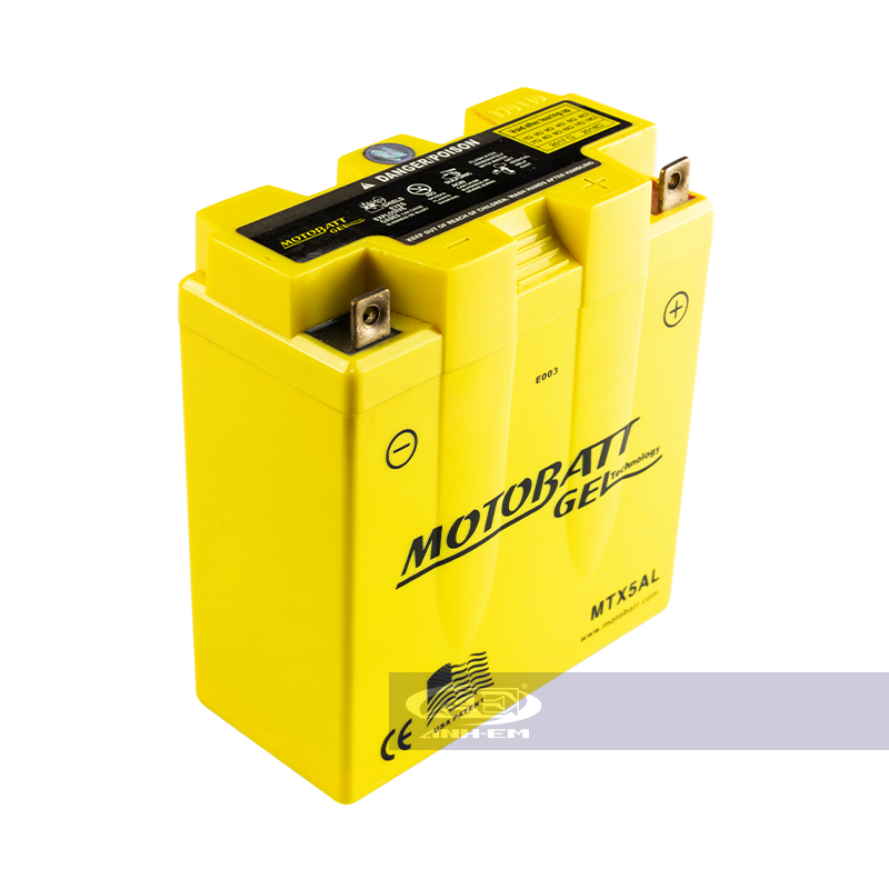 BÌNH MOTOBATT 5AL (12V~5A) GEL - Bình cao MTB-MTX5AL